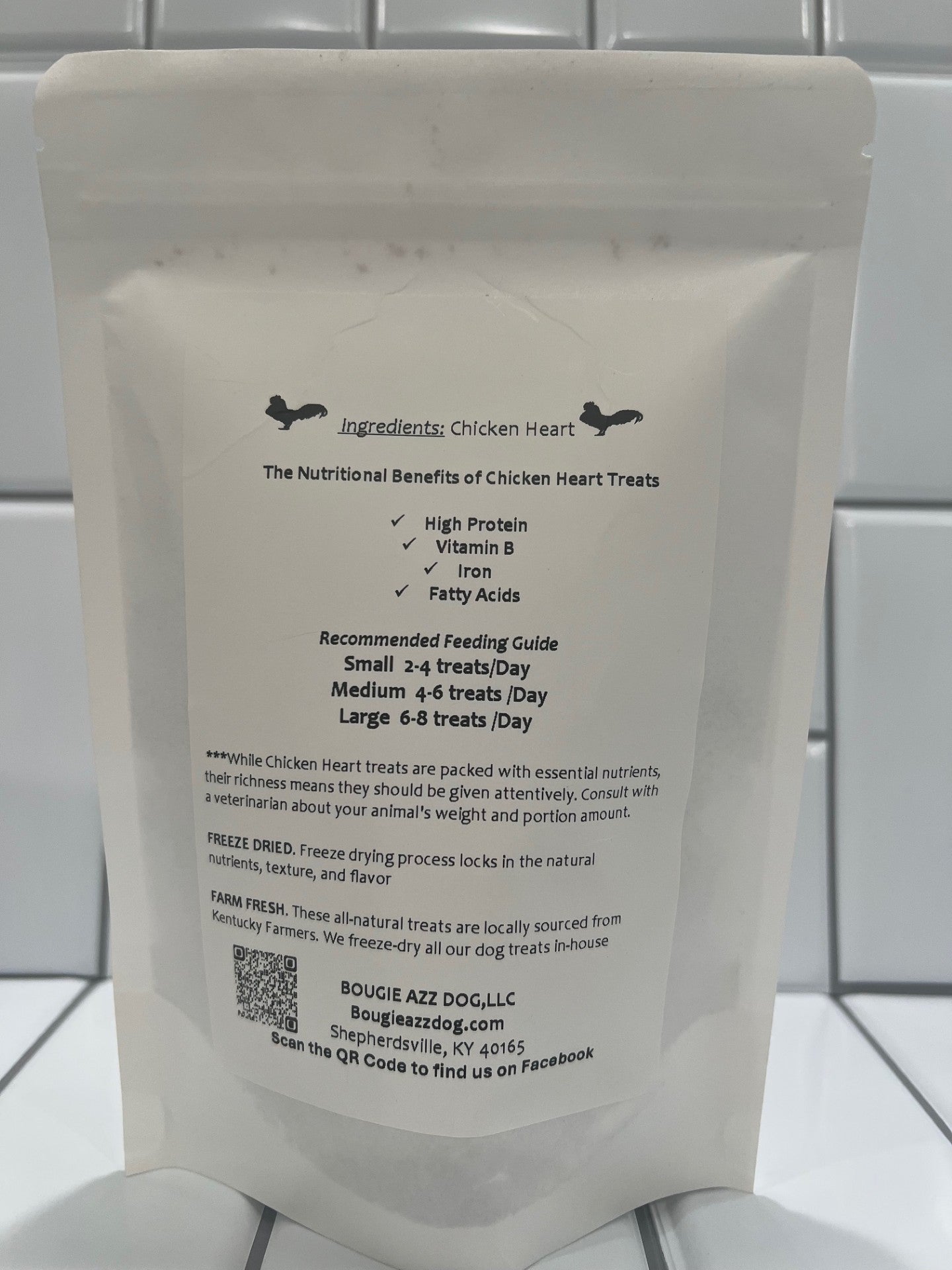 Freeze Dried Chicken Heart