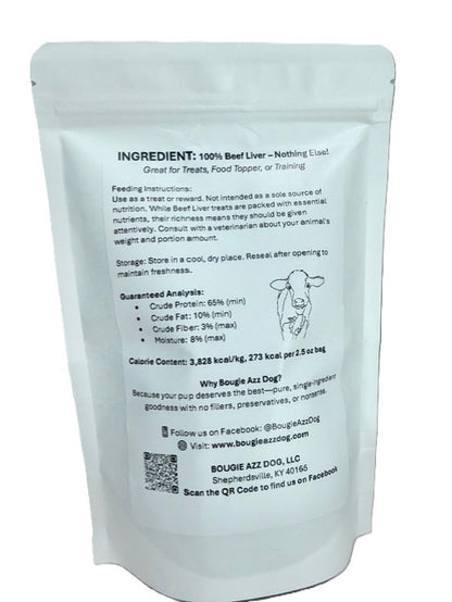 Freeze Dried Raw Beef Liver