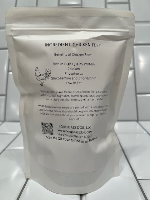 Freeze Dried Raw Chicken Feet