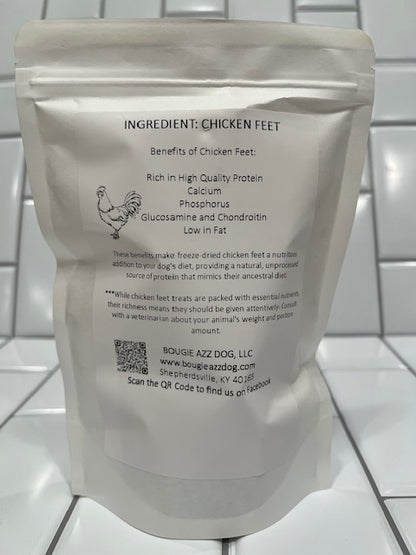 Freeze Dried Raw Chicken Feet
