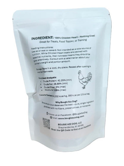 Freeze Dried Raw Chicken Heart