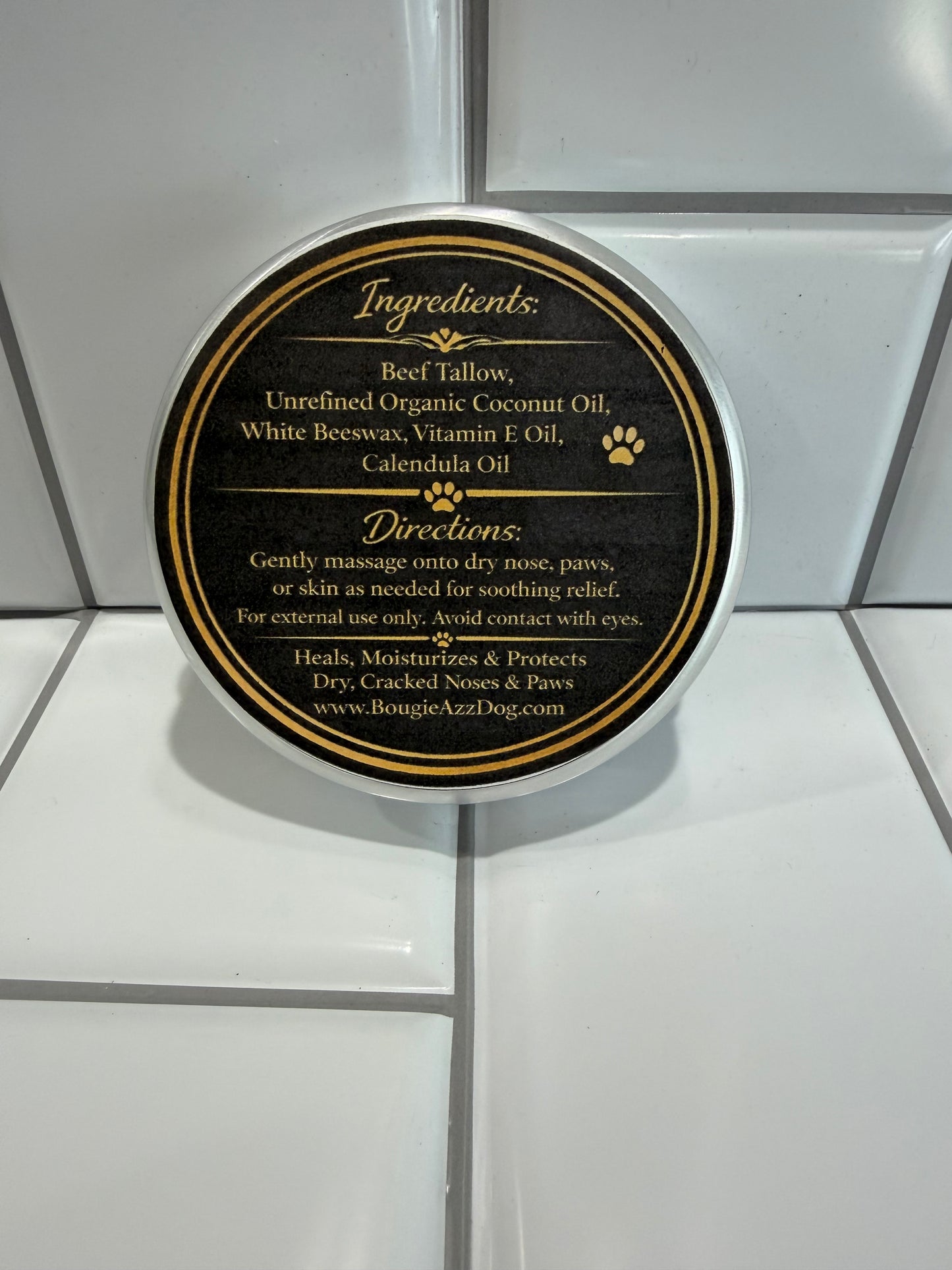 Bougie Balm – Beef Tallow Nose & Paw Balm