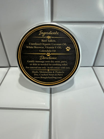 Bougie Balm – Beef Tallow Nose & Paw Balm