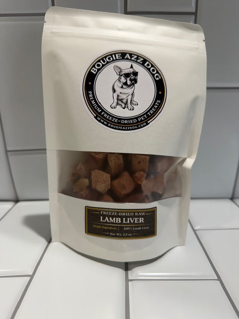 Freeze Dried Raw Lamb Liver
