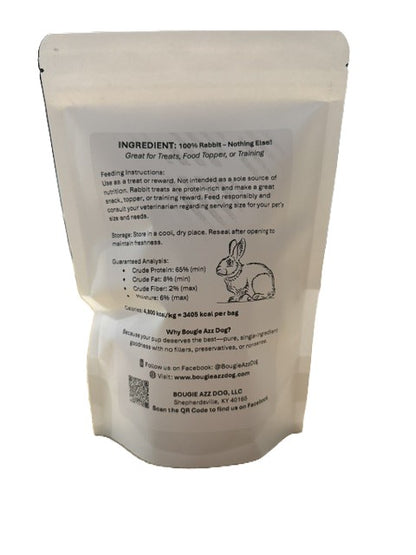 Freeze Dried Raw Rabbit Bites