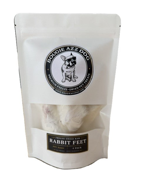 Freeze Dried Raw Rabbit Feet