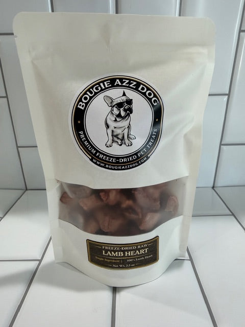 Freeze Dried Raw Lamb Heart