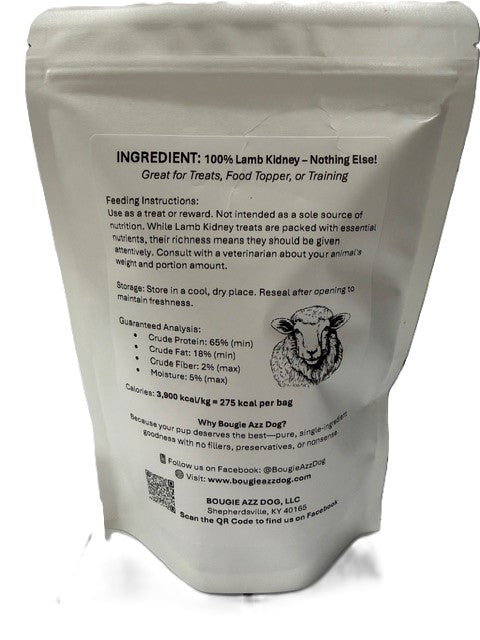 Freeze Dried Raw Lamb Kidney